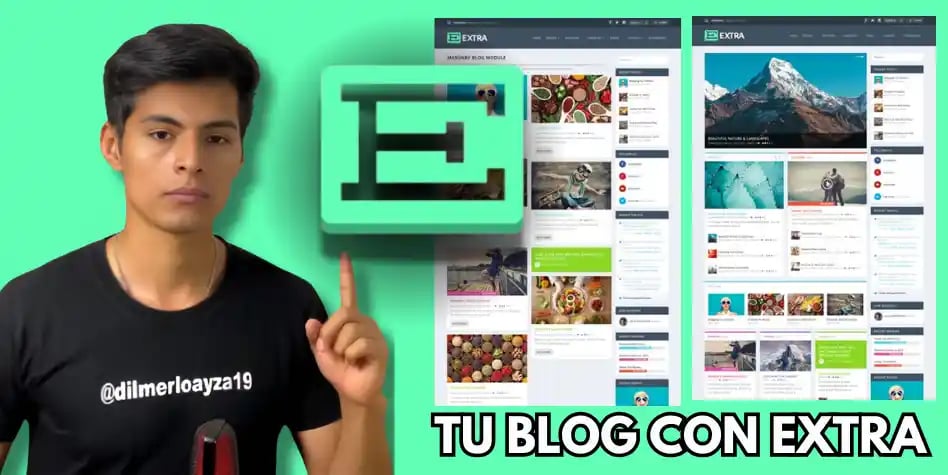 Elegant Themes Extra: Cómo Crear un Blog Profesional en 2025