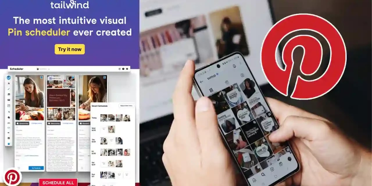Usar Tailwind para Pinterest + Ahorrar horas programando pines + Tráfico web