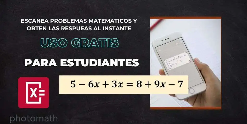 Photomath: Resuelve Problemas Matemáticos Rápido y fácil