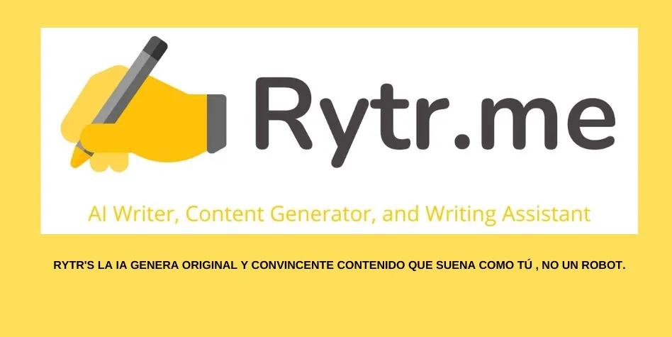 Rytr: Escritor de IA, Generador de Contenido y Asistente de Escritura