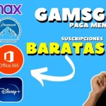 GamsGo: Ahorra en Netflix, Max, Disney+ y Más con Ofertas Exclusivas