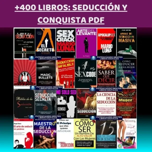 Pack de 400+ Libros de Seducción y Conquista - Imagen 2