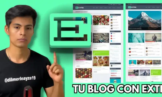 Elegant Themes Extra: Cómo Crear un Blog Profesional en 2025
