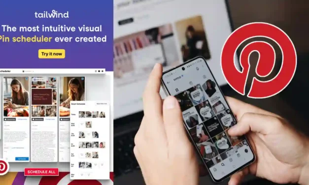 Usar Tailwind para Pinterest + Ahorrar horas programando pines + Tráfico web