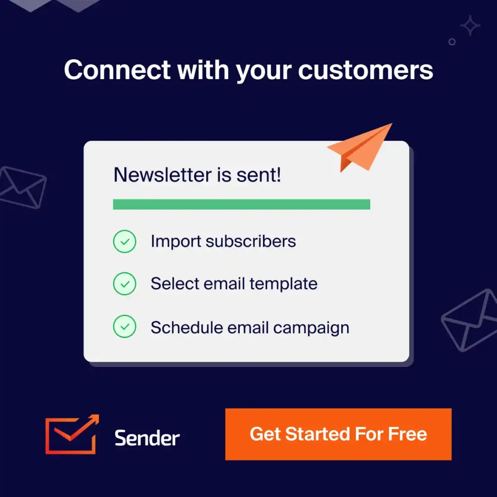 Sender email marketing destaca por su interfaz amigable, funcionalidades suficientes para empezar y precios competitivos.
